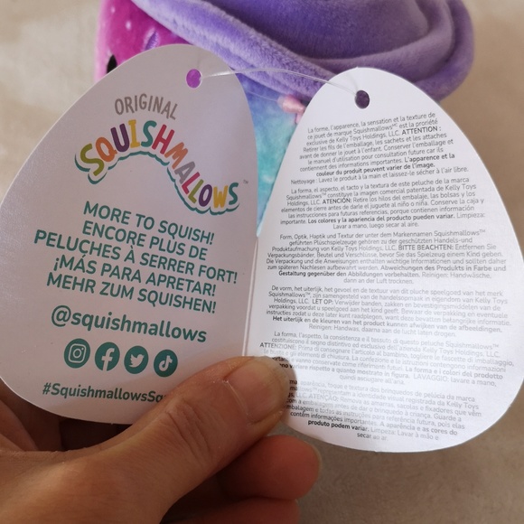 Squishmallow Daxxon the Alien with bucket hat 5 inches - Picture 5 of 5